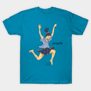 Happiness - Floating T-Shirt